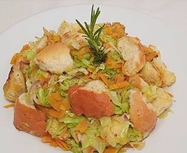 Vegitable with Bread/አትክልት በዳቦ