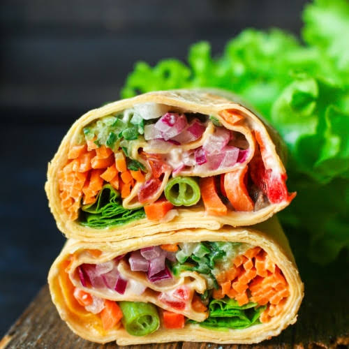 Vegtable Wrap/አትክልት/ራፕ
