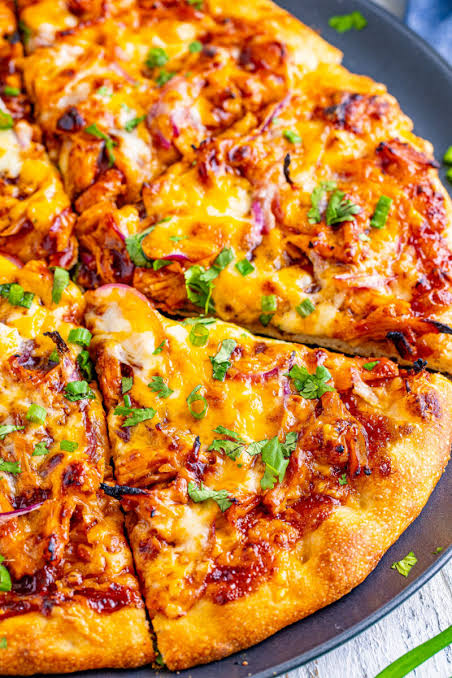Chicken Pizza/የዶሮ ፒዛ