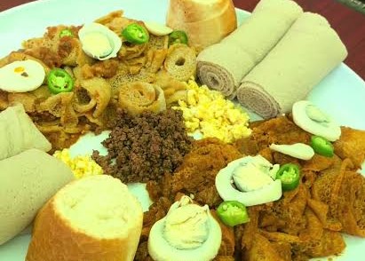 Special Tibs Firfir/ስፔሻል ጥብስ ፍርፍር