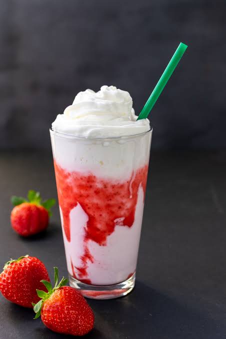 Strawbery phappuccino/ስትሮቤሪ ፍራፕቺኖ