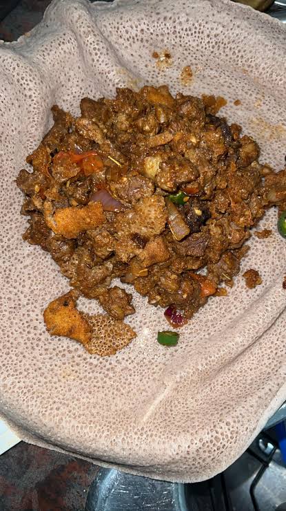 Normal Tibs Firfir/ኖርማል ጥብስ ፍርፍር