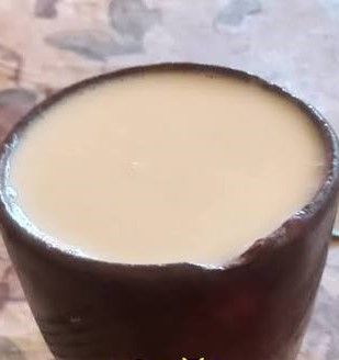Milk with Tsiwa/ወተት ፅዋ/